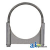 A & I Products 4-1/2" Muffler Clamps 6" x8" x2" A-CL412
